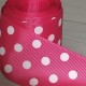 Cinta Gross de Lunares (38mm) - Rollo 5 metros - Fucsia