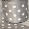 Cinta Gross de Lunares (38mm) - Rollo 5 metros - Plomo