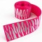 Cinta Gros (38mm) FOIL - Pieza 1 metro - Cebra Fucsia ✔️