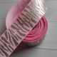 Cinta Gros Foil Animal Print Triple A - YAMA Por Metro (38mm) - Cebra Rosado