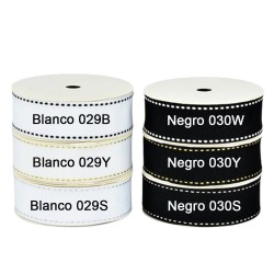 Cinta Gros Puntadas (38mm) - Colores Variados 3 - Pack 5 metros