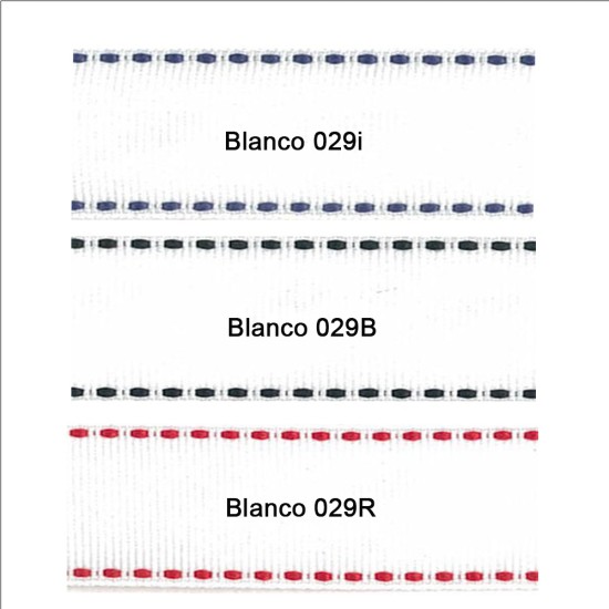Cinta Gros Puntadas (9mm) - Colores Variados 7 - Pack 5 metros