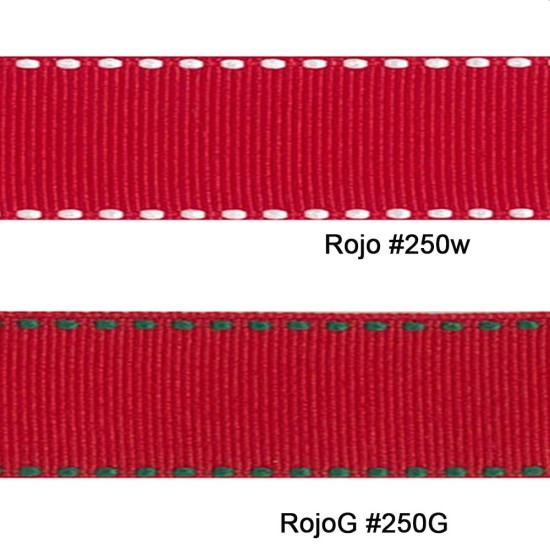 Cinta Gros Puntadas (38mm) - Colores Variados 4 - Pack 5 metros