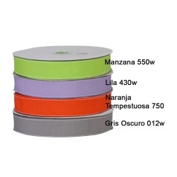Cinta Gros Puntadas (9mm) - Colores Variados 3 - Pack 5 metros