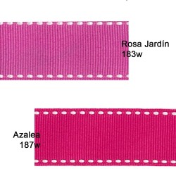 Cinta Gros Puntadas (38mm) - Colores Variados 6 - Pack 5 metros