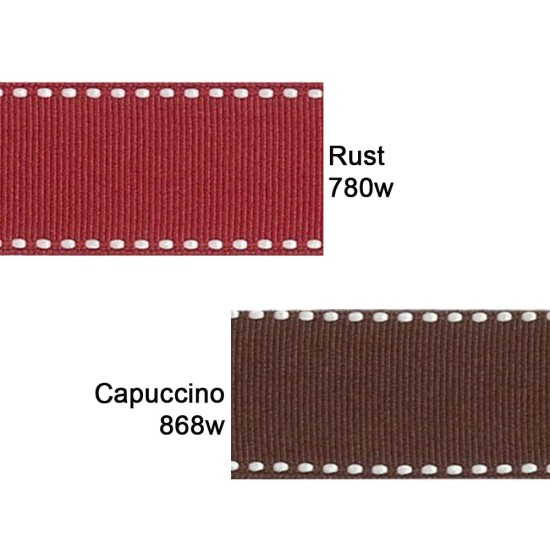 Cinta Gros Puntadas (9mm) - Colores Variados 4 - Pack 5 metros