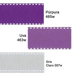 Cinta Gros Puntadas (9mm) - Colores Variados 5 - Pack 5 metros