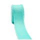 Cinta Gros Flecos (25mm) Aqua #314  - Pack de 5 metros