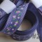 Cinta Gros #5 Estampados Flores Chicas Azul - 5 metros de 25mm
