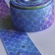 Cinta Gros AAA Foil Por Metro (38mm) - Escamas y Estrellitas