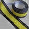 Cinta Gros AAA Por Metro (38mm) - Amarillo Lineas✔️