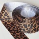 Cinta Gross Animal Print Rollo 5 metros - Leopardo Oscuro (25mm) ✔️