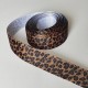 Cinta Gross Animal Print Rollo 5 metros - Leopardo Oscuro (25mm) ✔️