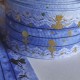 Cinta Gross Foil AAA Por Metro (40mm) - Denim Encajes Foil Bailarinas