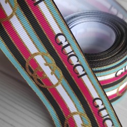 Cinta Gros AAA Por Metro (38mm) - Gucci Lineas✔️