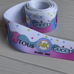 Cinta Gros AAA Por Metro (38mm) - Varias Marcas Blanco✔️