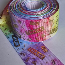 Cinta Gros Foil AAA Por Metro (40mm) - Thank you 1