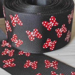 Cinta Gros AAA Por Metro (38mm) - Moños Rojos✔️