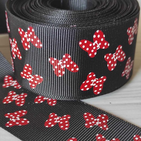 Cinta Gros AAA Por Metro (38mm) - Moños Rojos✔️