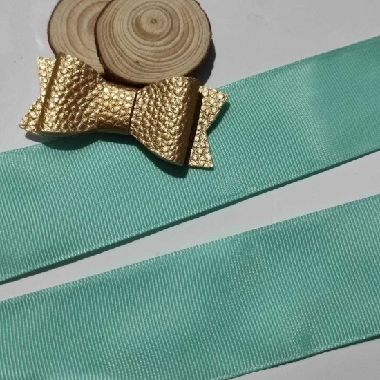 Cinta Gros Unicolor (25mm) - Rollo 5 metros -  MENTA
