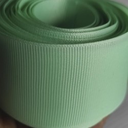 Cinta Gros Unicolor (10mm) - Rollo 5 metros - VERDE CLARO