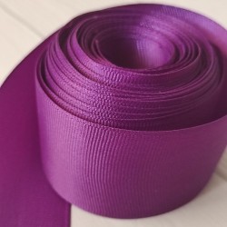 Cinta Gros Unicolor (10mm) - Rollo 5 metros - MORADO BARNIE 1196