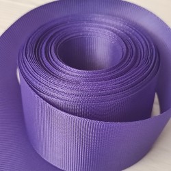 Cinta Gros Unicolor (10mm) - Rollo 5 metros - MORADO