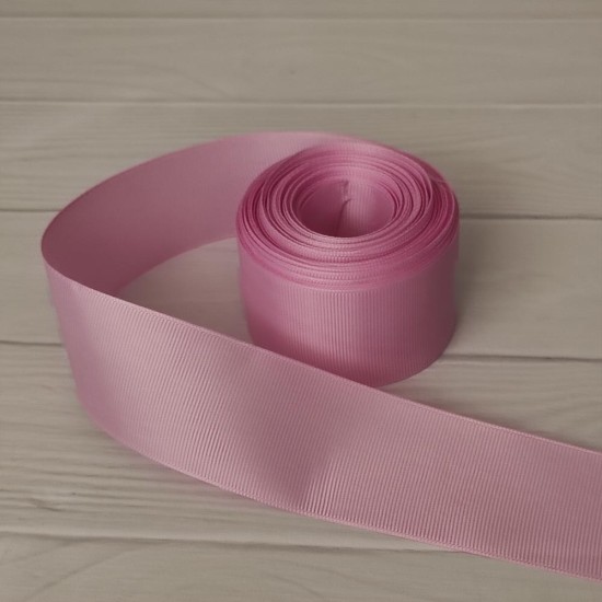 Cinta Gros Unicolor (10mm) - Rollo 5 metros - ROSADO CLARO #148