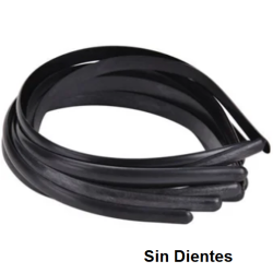 Cintillo Plástico Sin Dientes 10mm - Pack de 12
