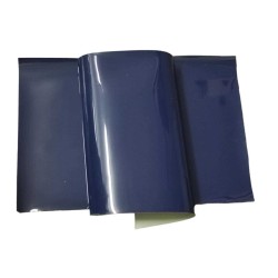Lamina de Charol Delgado (35x25cms) - Azul Marino