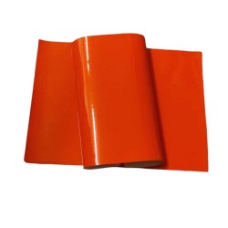 Lamina de Charol Delgado (35x25cms) - Naranja