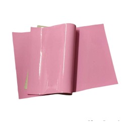 Lamina de Charol Delgado (35x25cms) - Rosado Bebé