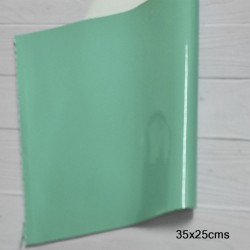 Lamina de Charol Suave (35x25cms) - Menta