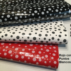 Minirollo de Charol (100x35cms) - Estampados con Puntos