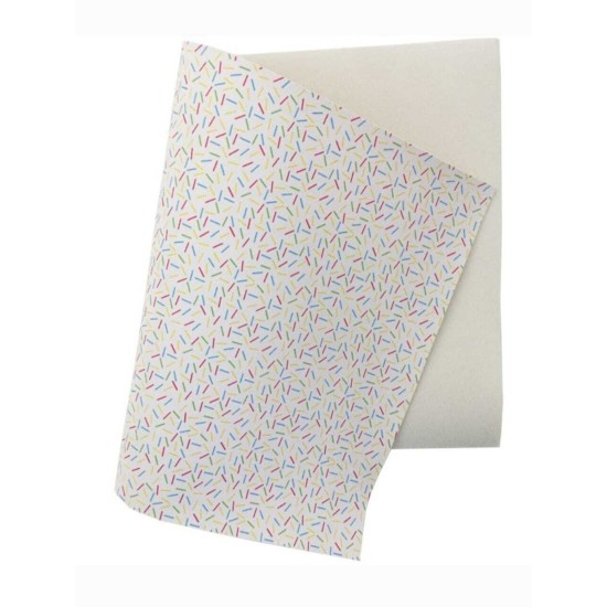 Lamina de Ecocuero (35x20cms) - Confeti