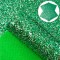 Lámina de Cuerina- Chunky Glitter (33x20cms) - Verde