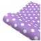 Lámina Ecocuero Estampado de Puntos (30x20cms) - Lila