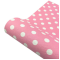 Lámina Ecocuero Estampado de Puntos (30x20cms) - Rosado