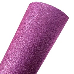 Lámina Cuerina Glitter Lija (29x21cms) - Lila