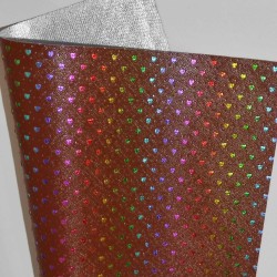 Lámina de Ecocuero Perforado (32x20cm) - Café