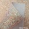 Lámina de Cuerina- Chunky Glitter (30x22cms) - Rosado Gold