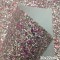 Lámina de Cuerina- Chunky Glitter (30x22cms) - Lila Mix
