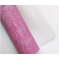 Lamina de Polipiel (30x20cms) - Rosado con chispas