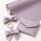 Minirollo (100x35cms) - Cuerina Lichi Metalizado - Lila Met