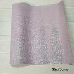 Lamina de Cuerina Lichi Metalizado (35x25cms) - Lila Met