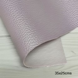 Lamina de Cuerina Lichi Metalizado (35x25cms) - Lila Met