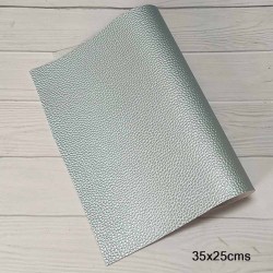 Lamina de Cuerina Lichi Metalizado (35x25cms) - Nórdico Met