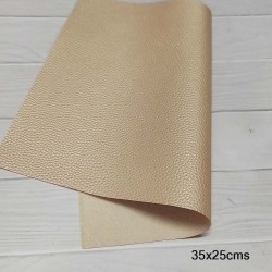 Lamina de Cuerina Lichi Metalizado (35x25cms) - Mango Met