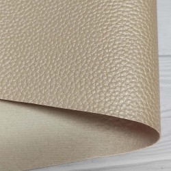 Lamina de Cuerina Lichi Metalizado (35x25cms) - Mango Met