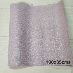 Minirollo (100x35cms) - Cuerina Lichi Metalizado - Lila Met
